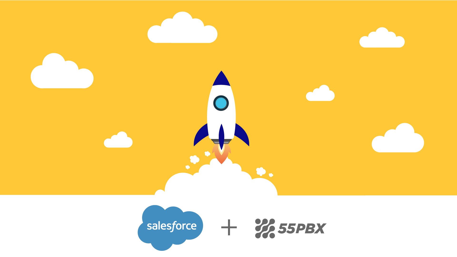integração salesforce 55pbx
